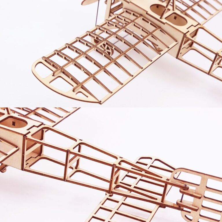 Maquette avion à construire en bois 4