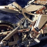 Maquette moto metal a monter 43