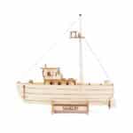 Maquette de bateau de peche en bois à construire 5