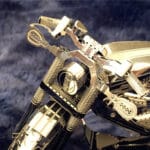 Maquette moto metal a monter 39