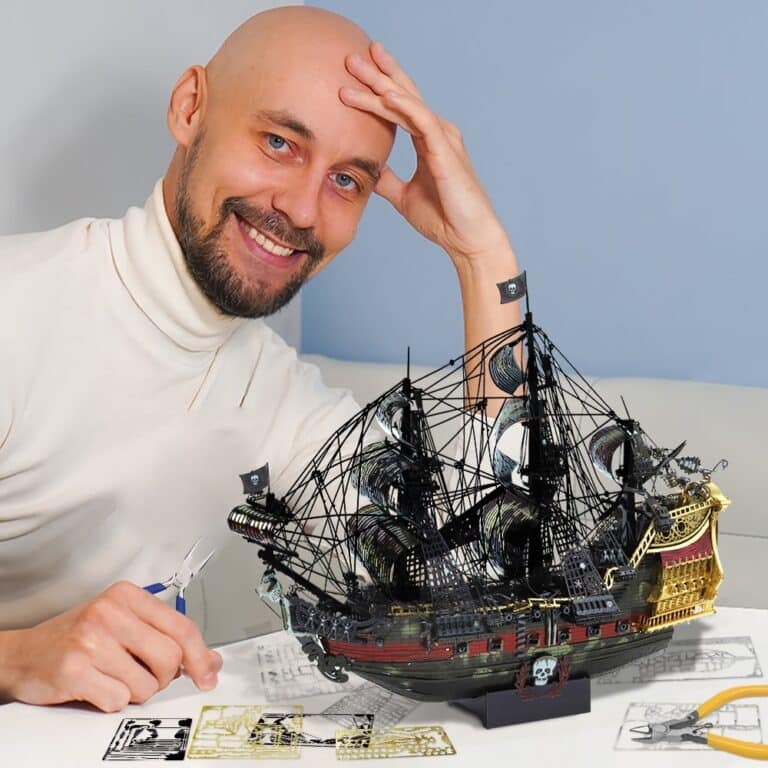Maquette bateau pirate a construire 3